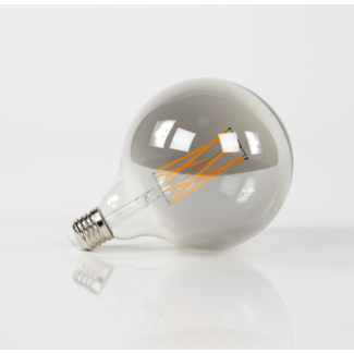 PS-Collection Lichtbron LED G125 Filament Bol Ø12,5 cm - Smoke Glas