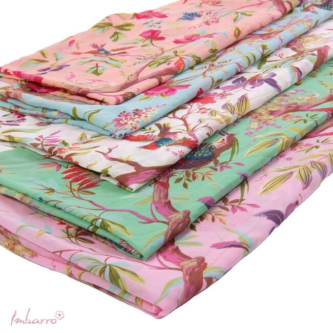 Sjaal Paradise - 101x200 cm - Blush - Katoen Voile