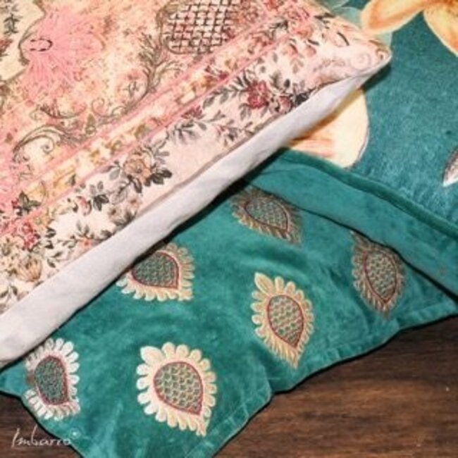 Sierkussen Liva - 50x50 cm - Groen