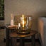Vloerlamp Amber Glas XL 1 Lichtpunt - UP
