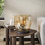 Vloerlamp Amber Glas XL 1 Lichtpunt - UP