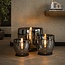 Vloerlamp Smoke Grey Glas Metaal - UP XL 1 Lichtpunt