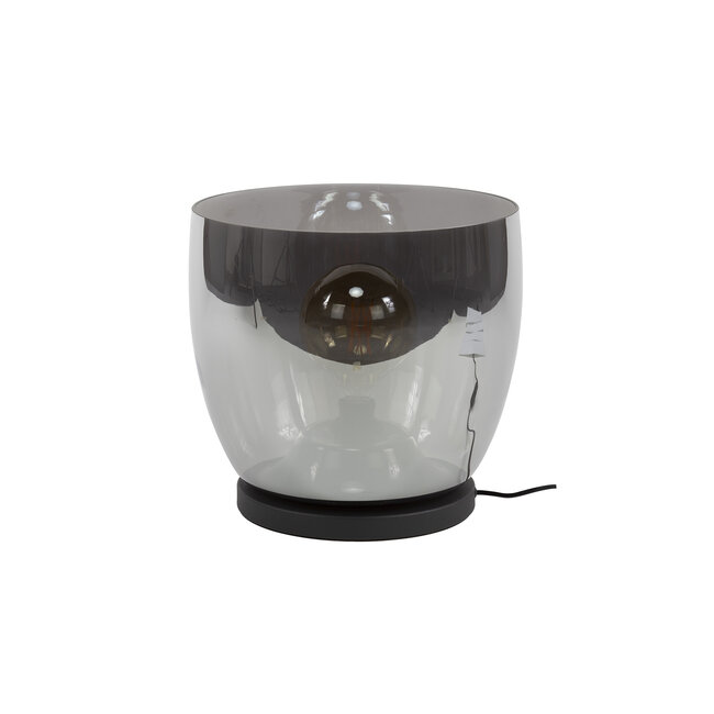 PS-Collection UP XL Vloerlamp - 33x33x32cm - Smoke Grey Glas - Metaal