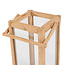 Nusa Penida Lantaarn L - 28x28x60cm - Naturel - Teakhout