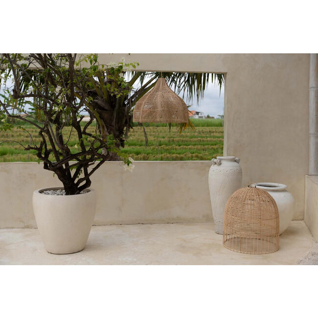 Rotan Hanglamp The Whipped Pendant M - Naturel - 60x60x50 cm