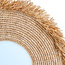 Yema Ronde Wandspiegel - ø60cm - Naturel - Raffia