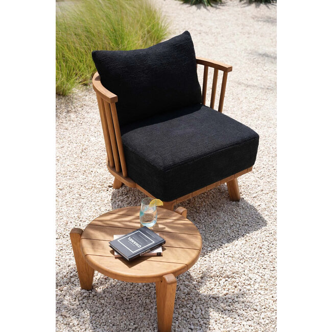 Salontafel Rond Teakhout Naturel Outdoor - Seseh