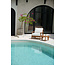 Salontafel Rond Teakhout Naturel Outdoor - Seseh