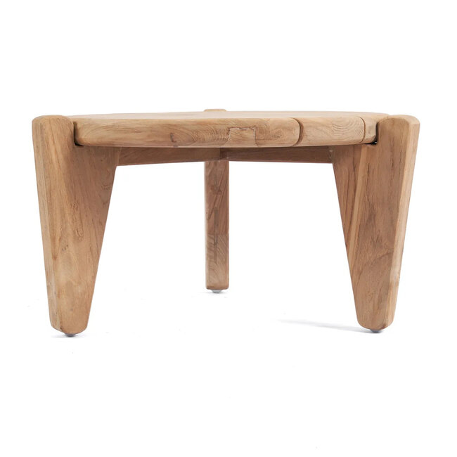 Salontafel Rond Teakhout Naturel Outdoor - Seseh