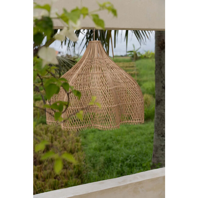 Rotan Hanglamp The Whipped Pendant M - Naturel - 60x60x50 cm