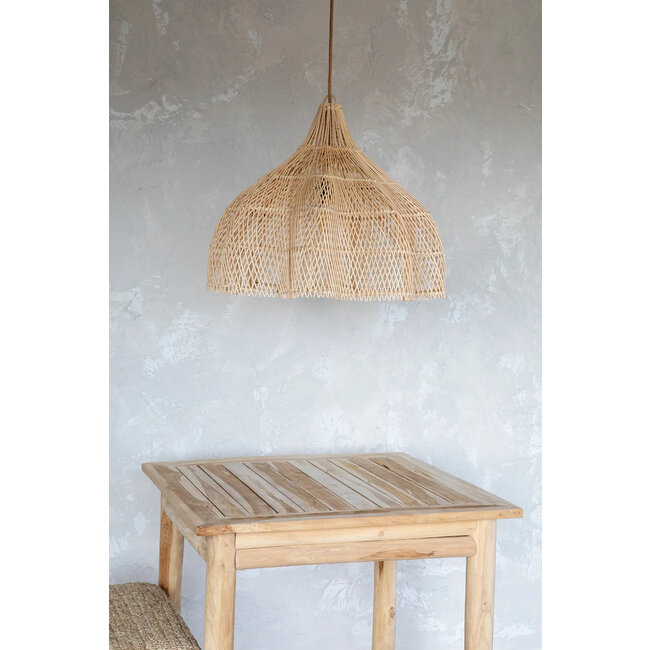 Rotan Hanglamp The Whipped Pendant M - Naturel - 60x60x50 cm