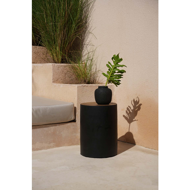 Kruk Tribe - Munggurhout - Naturel/Zwart - 30x30x40 cm