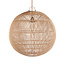 Hanglamp Bubble - 50x50x50 cm - Naturel - Rotan