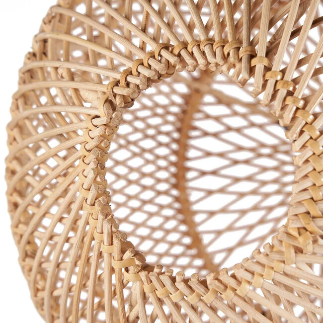 Hanglamp Bubble - 50x50x50 cm - Naturel - Rotan