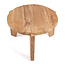 Salontafel Wabi Sabi - Naturel - Teakhout - 60x60x40 cm