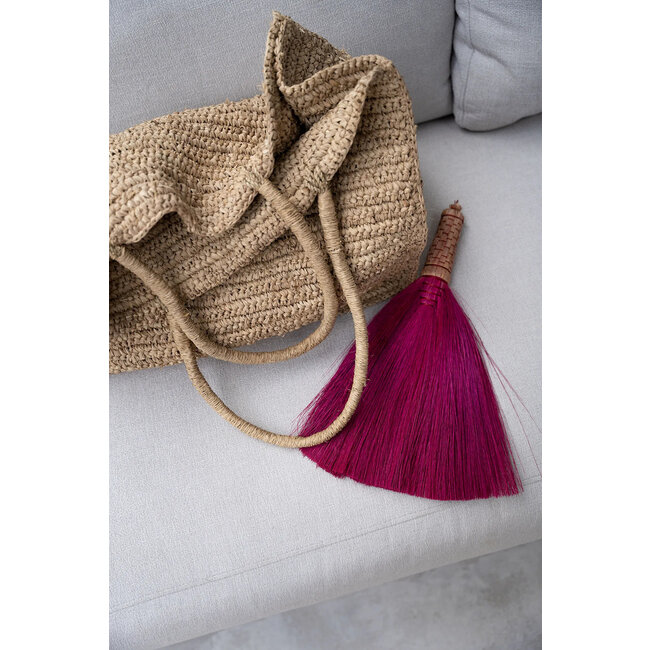 De Ti Amo Shopper - 50x20x38 cm - Naturel - Raffia
