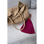 De Ti Amo Shopper - 50x20x38 cm - Naturel - Raffia