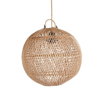 Hanglamp Bubble - 30x30x30 cm - Naturel - Rotan