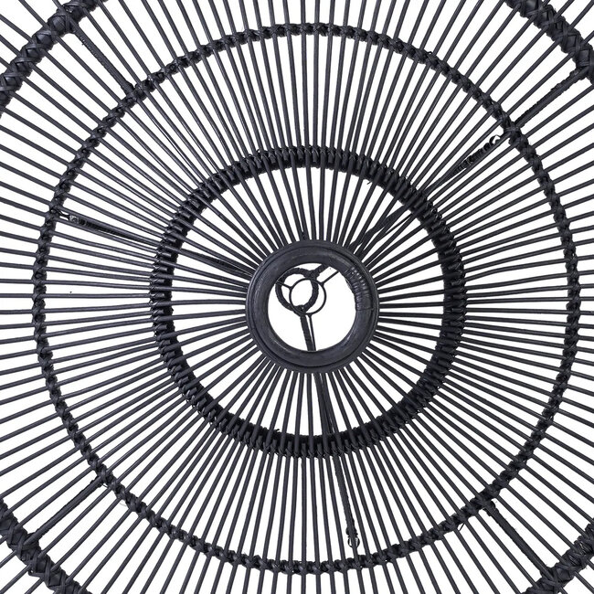 Sky Hanglamp - Rotan - Zwart - ø60x23 cm