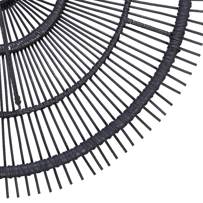 Sky Hanglamp - Rotan - Zwart - ø60x23 cm