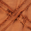 Berber Bedsprei - 300x240 cm - Terracotta - Katoen - Met Franjes