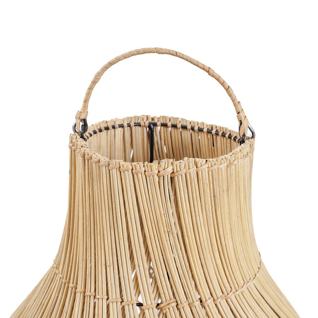 Hanglamp Kendi - 45x45x90 cm - Naturel - Rotan