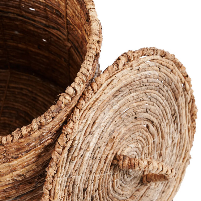 De Chingon Bananenblad Manden - Naturel - 50x50x55 cm