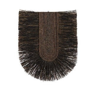 De Dada Wanddecoratie - 74x5x87 cm - Zwart - Gras