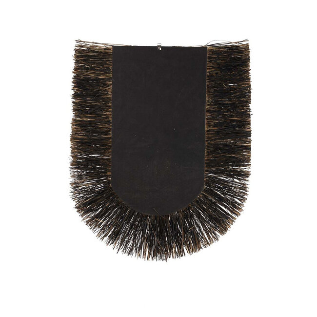 De Dada Wanddecoratie - 74x5x87 cm - Zwart - Gras