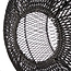 Hanglamp Rotan Zwart Rond M - Bubble