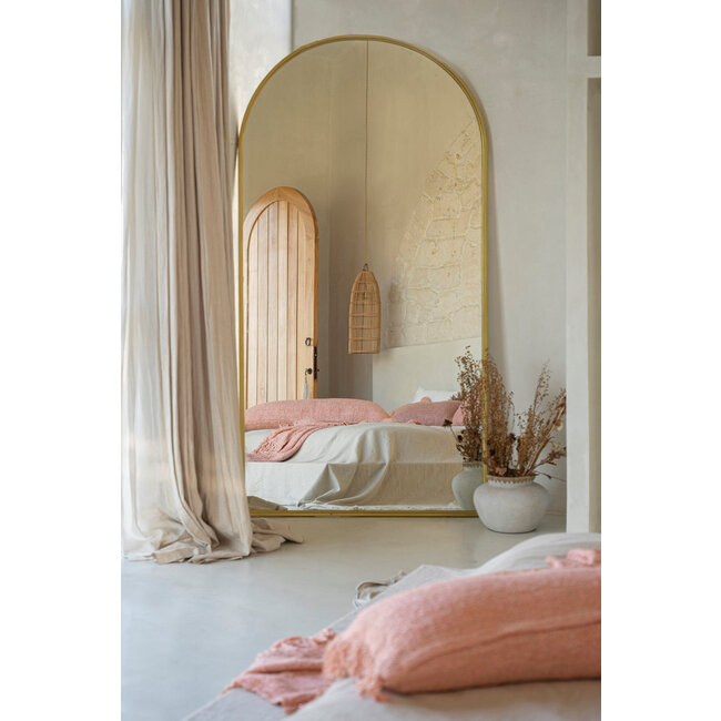 De Fish Trap Hanglamp/Vloerlamp - 22x62cm - Naturel - Rotan 