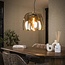 Hanglamp Amber Glas 1 Lichtpunt - Drift Glass XL