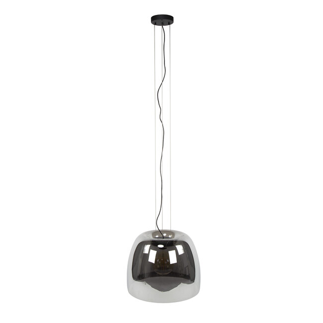 Hanglamp Smoke Grey Glas XL 1 Lichtpunt - Drift Glass