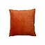 Sierkussen Fluweel - Oranje - 45x45 cm