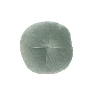 Sierkussen Rond - Ø50 cm -  Oud Groen - Fluweel