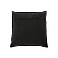 Sierkussen 50x50 cm - Gebroken Zwart - Fluweel