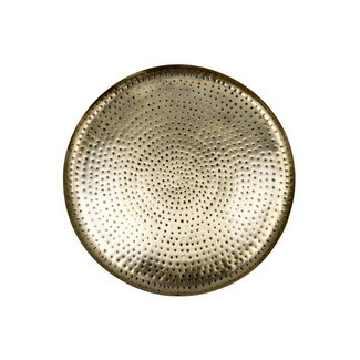 Wanddecoratie Rond - Ø63cm - Antiek Goud - Metaal