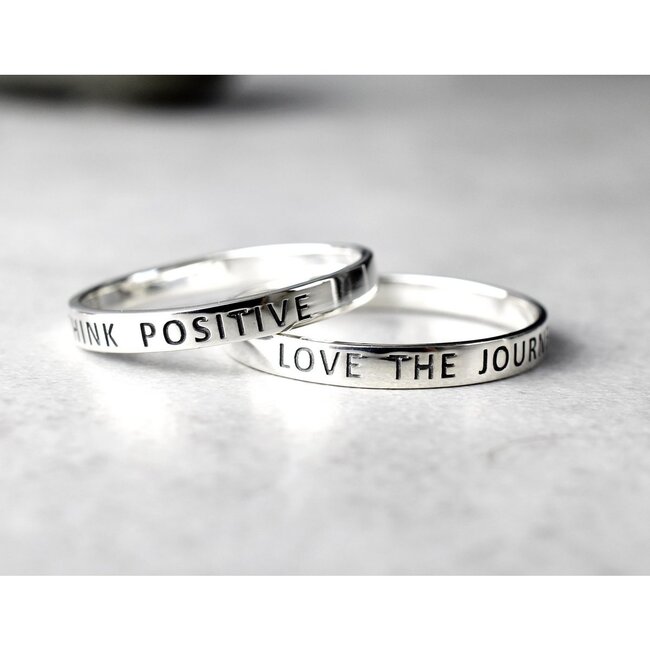 Love the Journey Ring - 925 Sterling Zilver (Unisex)