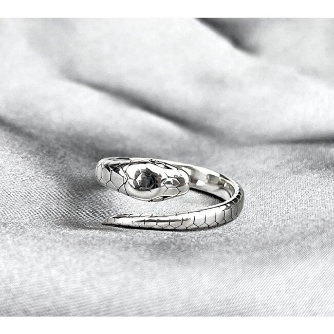Slangenring - 925 Sterling Zilver