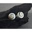 Shiva Eye Oorknopjes - Zilver & Schelp