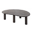 Salontafel Teakhout Donkerbruin Niervormig - Maya