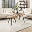 PS-Collection Salontafel Set van 2 Rond Antiek Brons Metallic