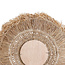 Wandspiegel Yuki - Raffia - Naturel - 70x70 cm