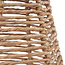 Hanglampkap Rotan Naturel Handgevlochten - De Fini