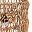 Takuhanki Hanglampenkap - Bananenblad - Naturel - 26×30×30 cm