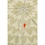 Strandparasol Bruin met Hartjesprint - Ø160x180 cm