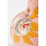 Vaas Keramiek Roze met Bloemendecoratie