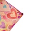 Sierkussen Hearts Hesty - Velours - Multi/Paars - 50x50 cm