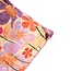 Sierkussen Flowers Kiran - Velours - Multi/Paars - 50x50 cm
