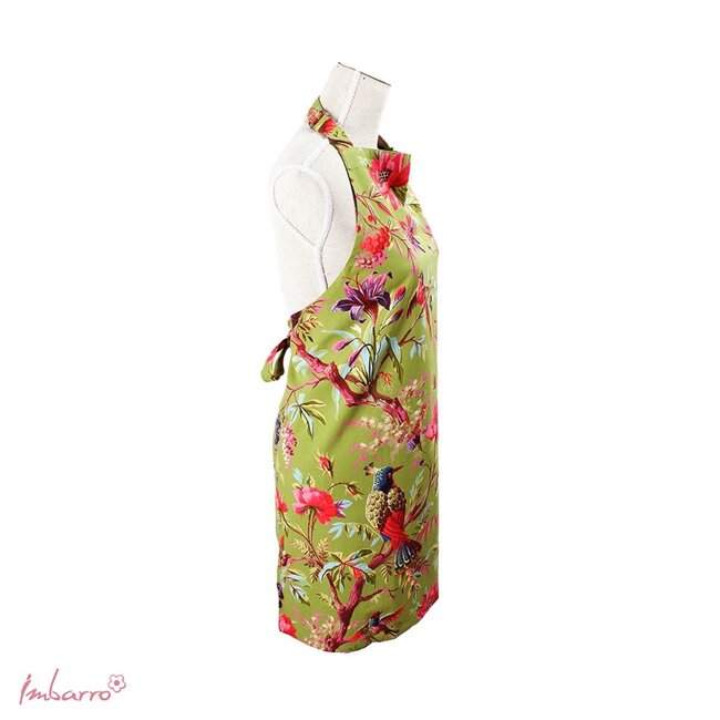 Keukenschort Paradise Moss - One Size - Groen - Katoen